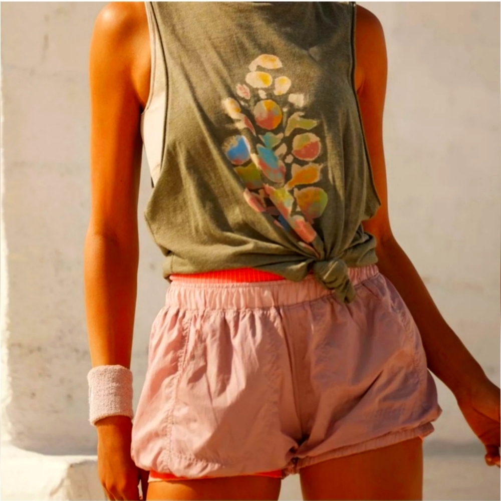 NWT free people movement bubble hem shorts